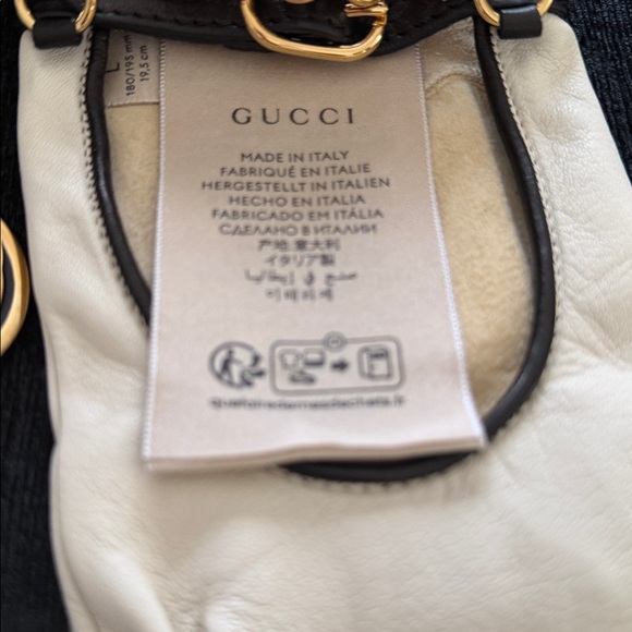 Gucci x adidas leather fingerless gloves - Picture 4 of 10